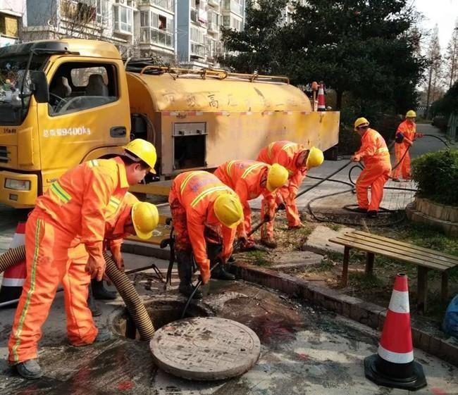 城固市政管道清淤