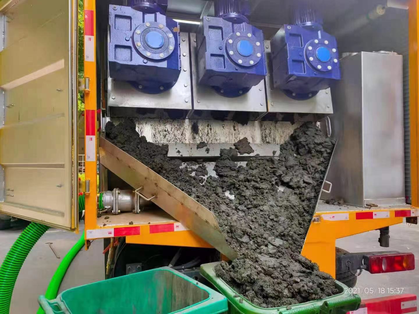 城固化粪池清掏城市维护站-泥浆净化干湿分离处理